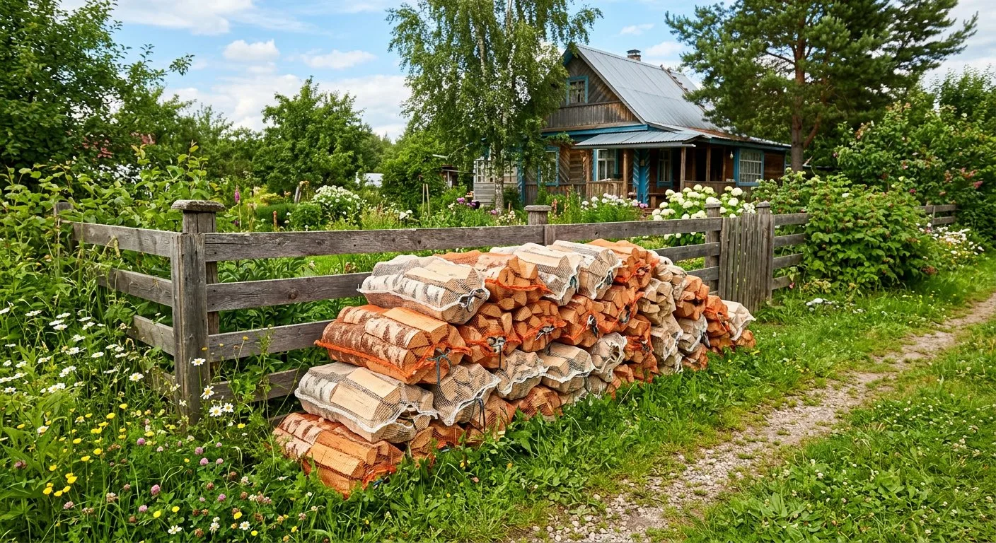 Дрова для дачи в Архангельске